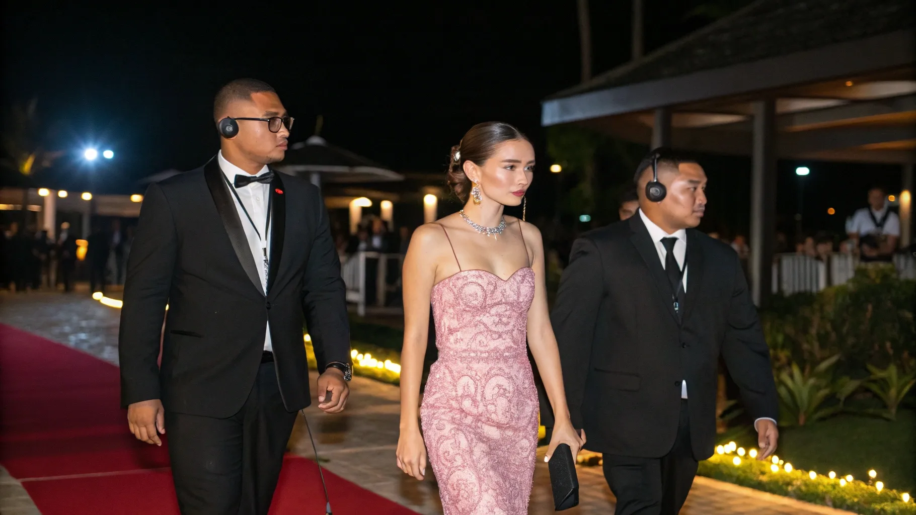 Bodyguard with VIP Guest | Event & Wedding Security | Bodyguard Bali