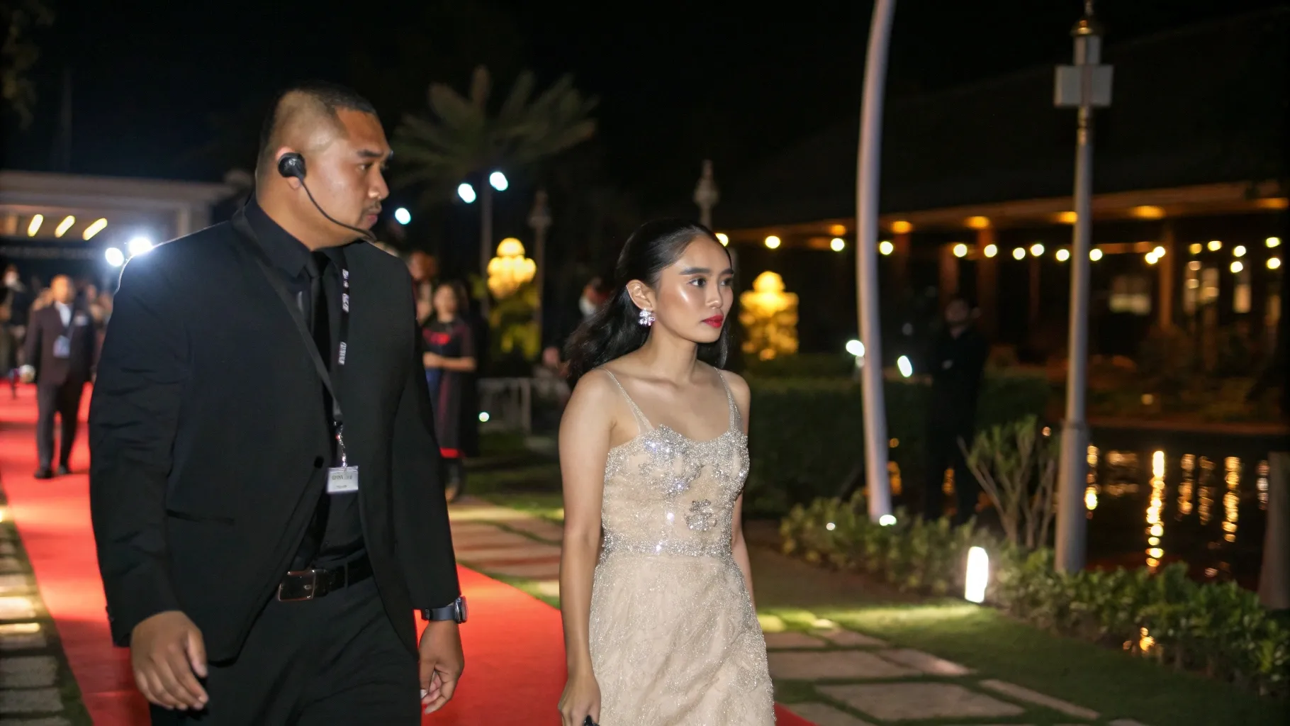 Bodyguard with VIP Guest | Event & Wedding Security | Bodyguard Bali