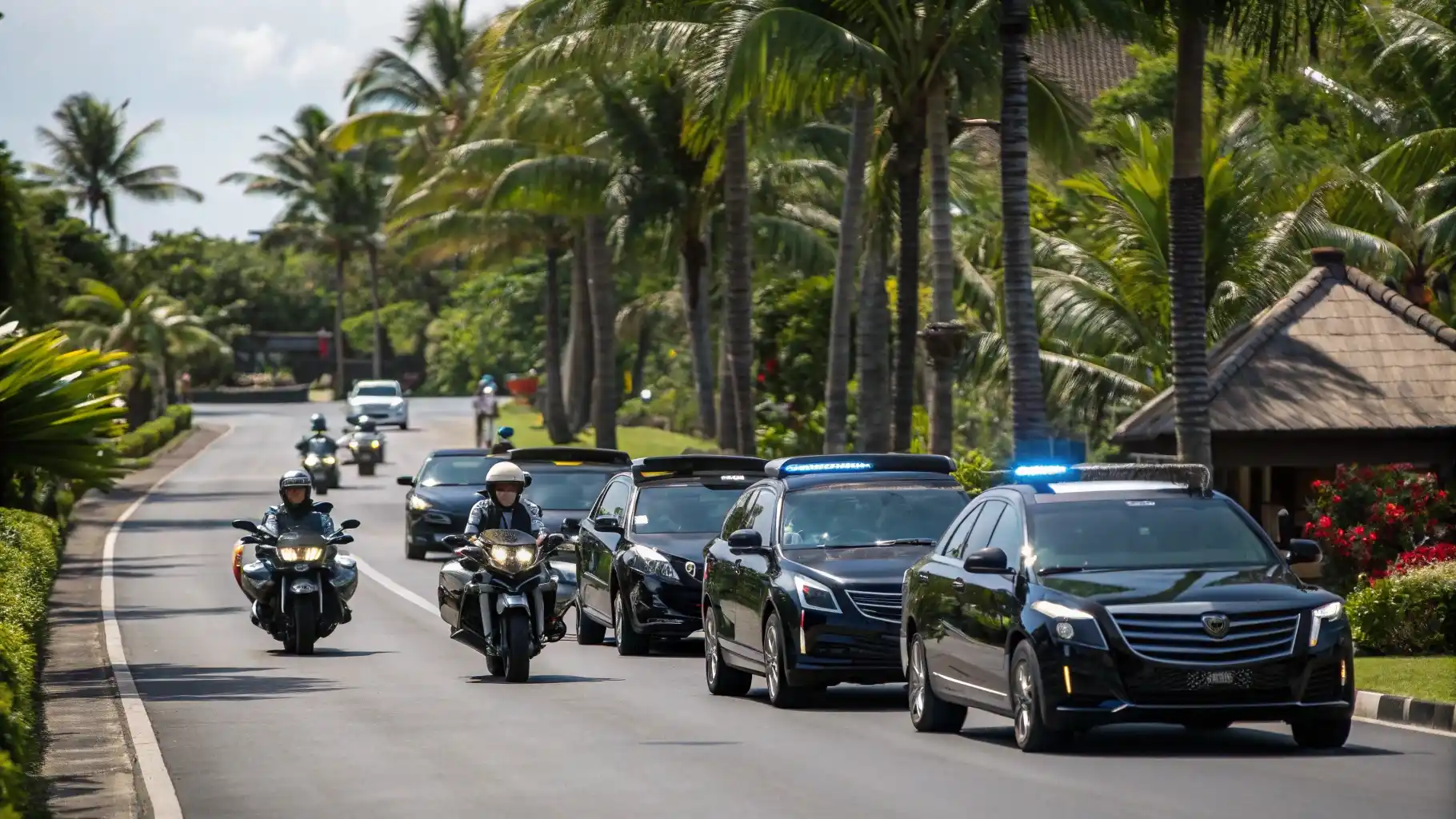 Police Escort in Day | Secure Transportation | Bodyguard Bali