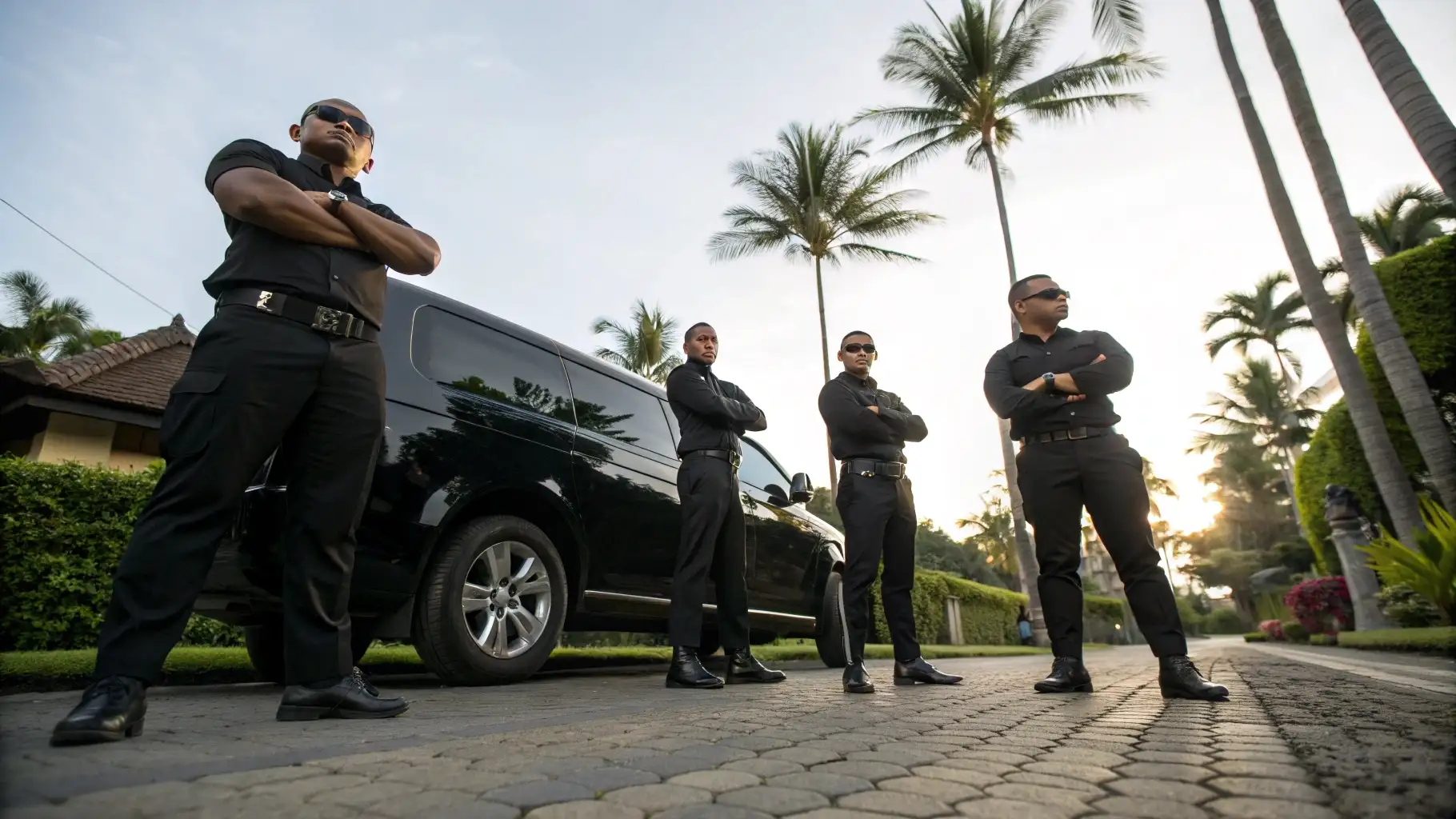Bodyguard with money car | Money & Valuables Escort | Bodyguard Bali