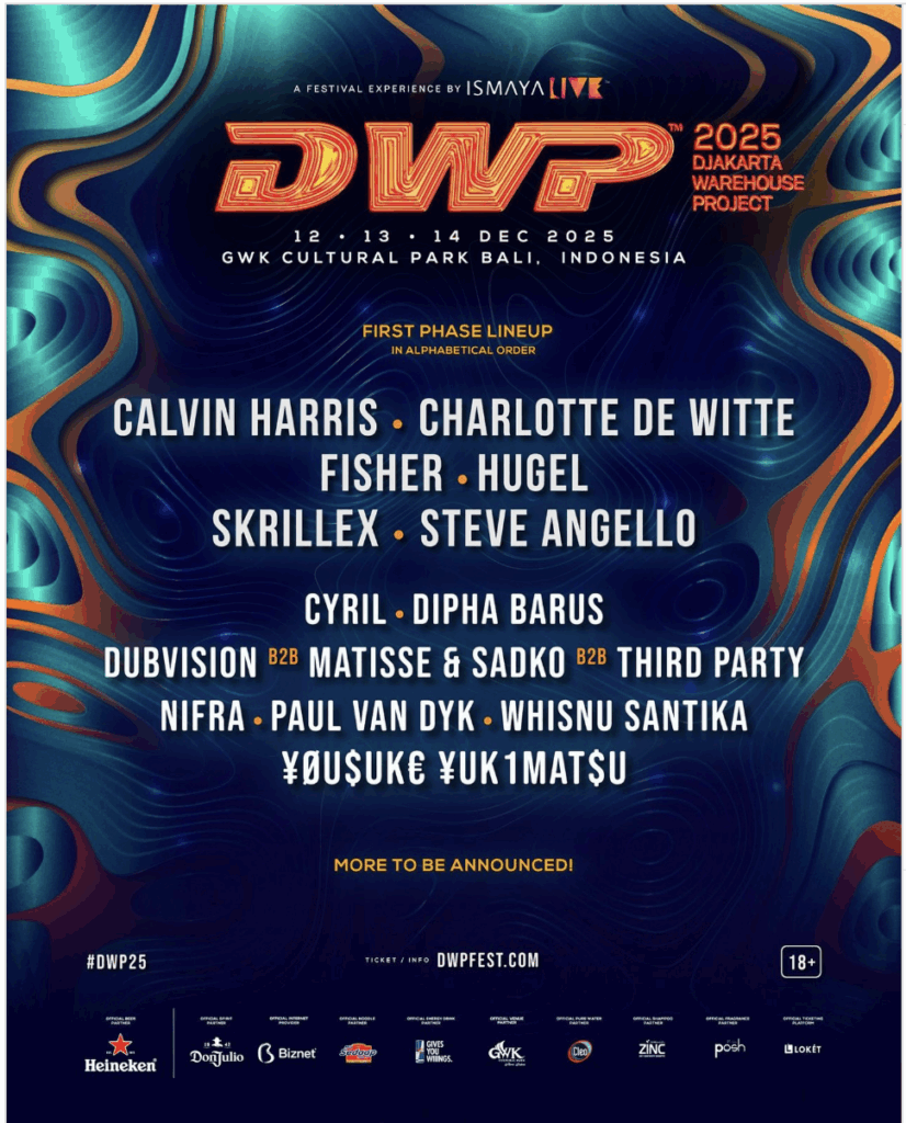DWP 2025 in Bali (Source: Instagram Djakarta Warehouse Project)