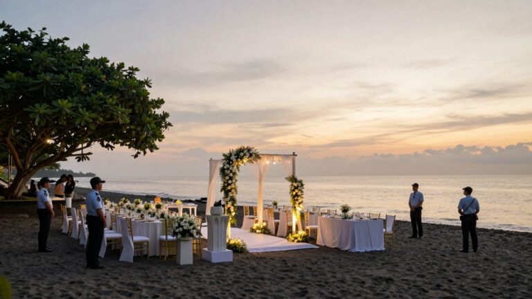 Ensuring a Flawless Celebration: Your Guide to Wedding Security in Bali